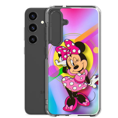 Designer Minnie-Mouse Samsung® Clear Case | Available for Most Samsung® Models