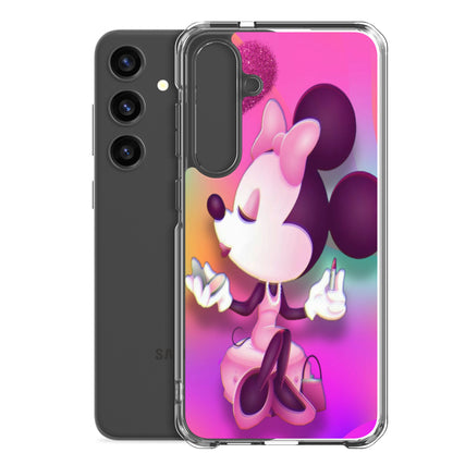 Designer Minnie-Mouse Samsung® Clear Case | Available for Most Samsung® Models