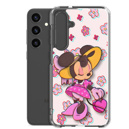 Designer Minnie-Mouse Samsung® Clear Case | Available for Most Samsung® Models | Glossy or Matte Print Options