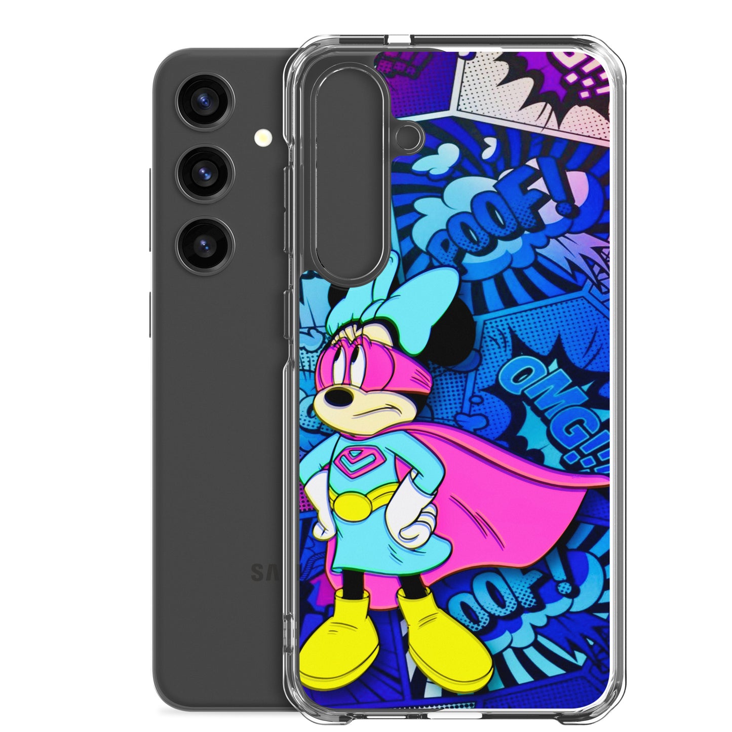 Designer Minnie-Mouse Samsung® Clear Case | Available for Most Samsung® Models