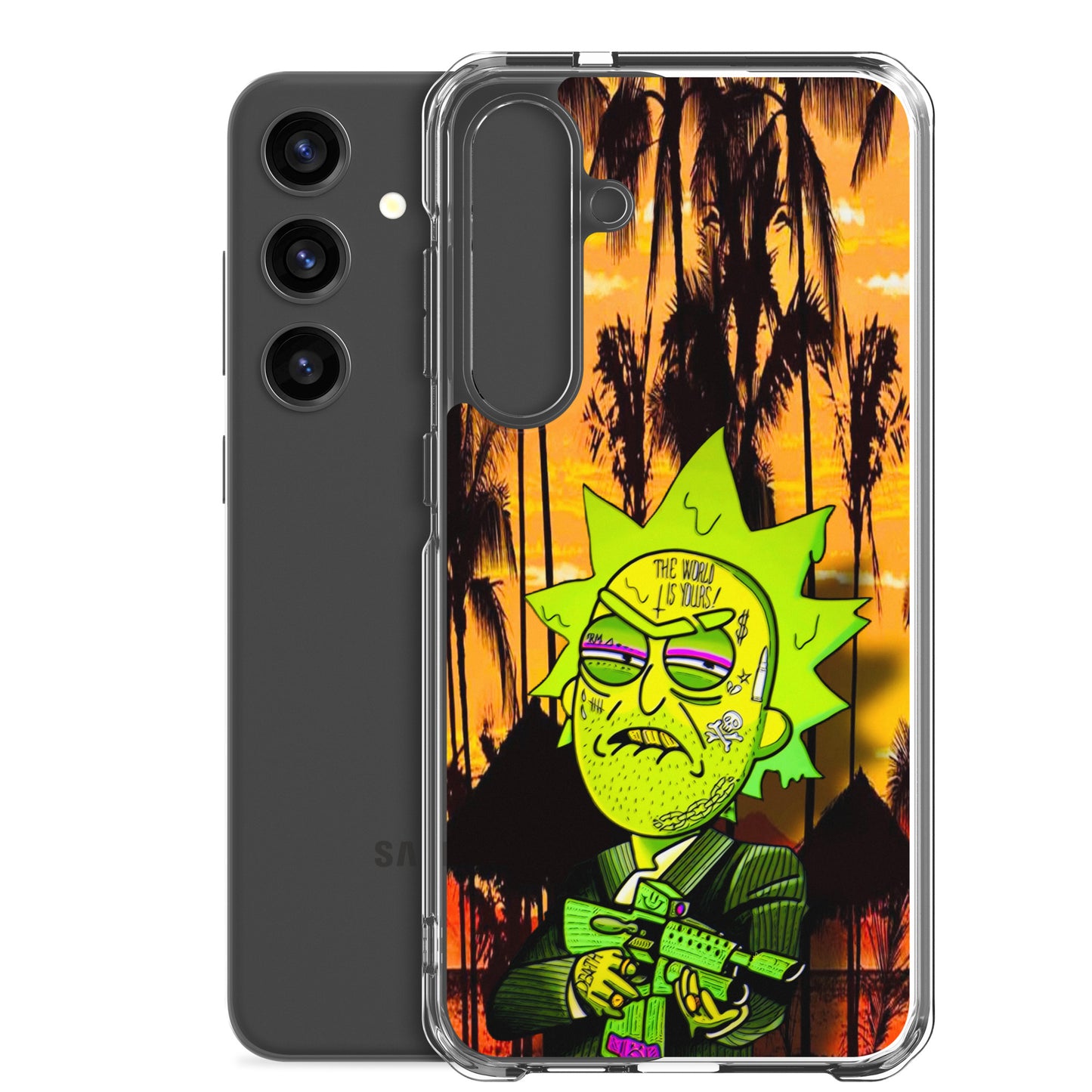 Designer Rick and Morty Samsung® Clear Case | Available for Most Samsung® Models