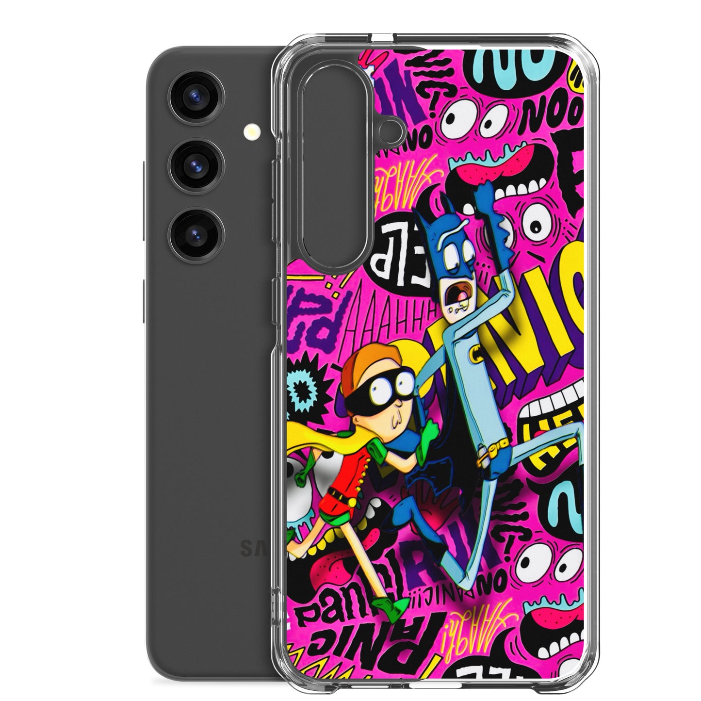 Designer Rick and Morty Samsung® Clear Case | Available for Most Samsung® Models