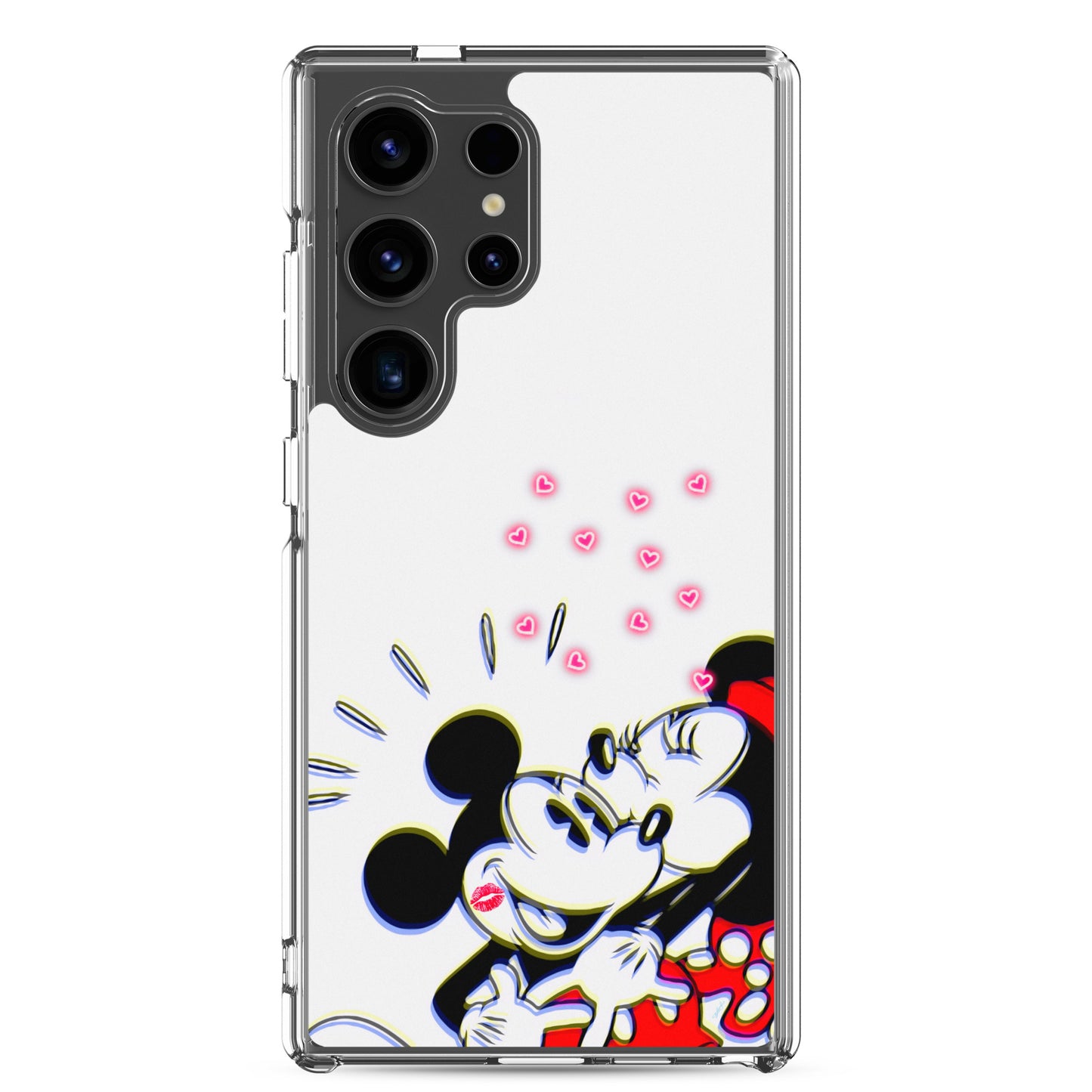 Designer Mickey-Mouse and Minnie-Mouse Samsung® Clear Case | Available for Most Samsung® Models