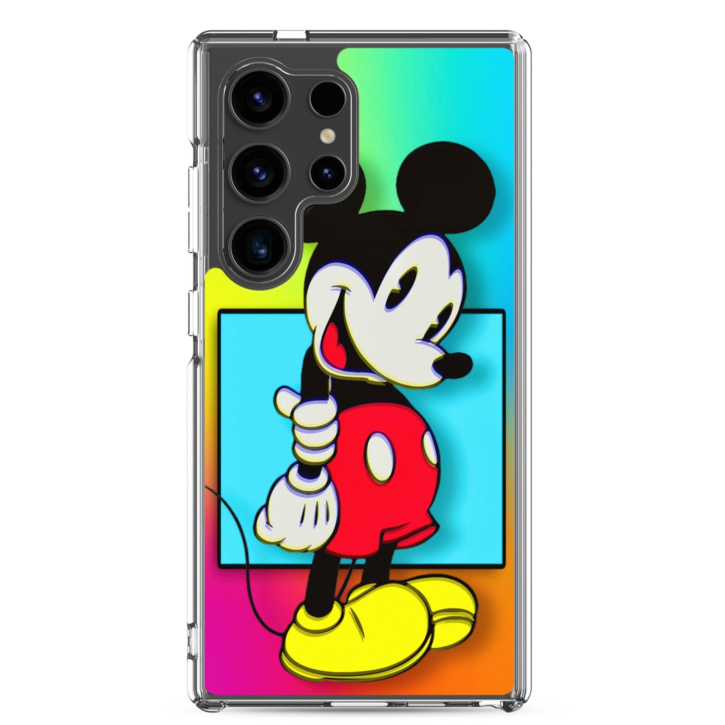 Designer Mickey-Mouse Samsung® Clear Case | Available for Most Samsung® Models