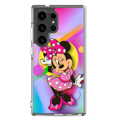 Designer Minnie-Mouse Samsung® Clear Case | Available for Most Samsung® Models