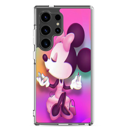 Designer Minnie-Mouse Samsung® Clear Case | Available for Most Samsung® Models