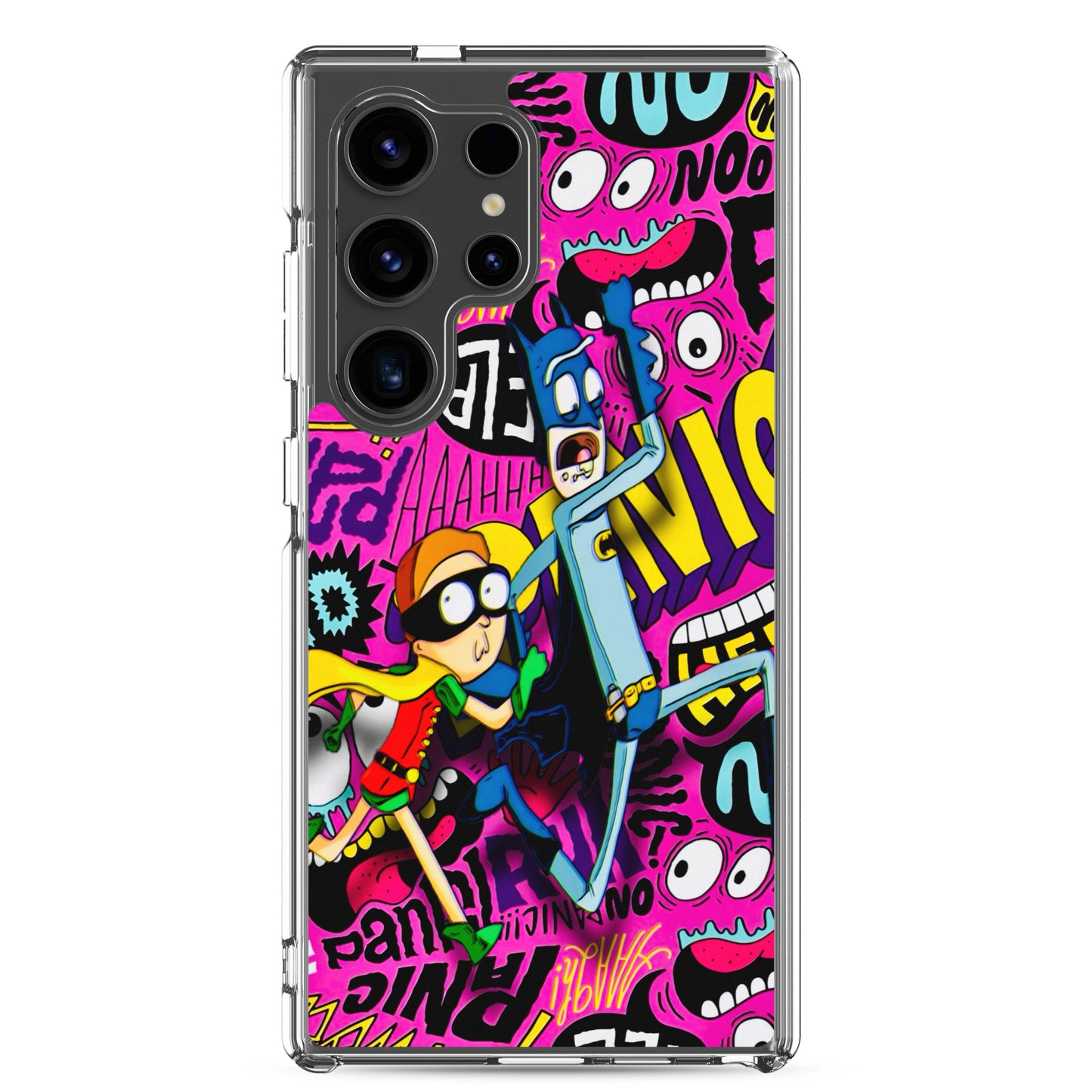 Designer Rick and Morty Samsung® Clear Case | Available for Most Samsung® Models