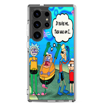 Designer Rick and Morty Samsung® Clear Case | Available for Most Samsung® Models