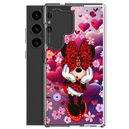 Designer Minnie-Mouse Samsung® Clear Case | Available for Most Samsung® Models