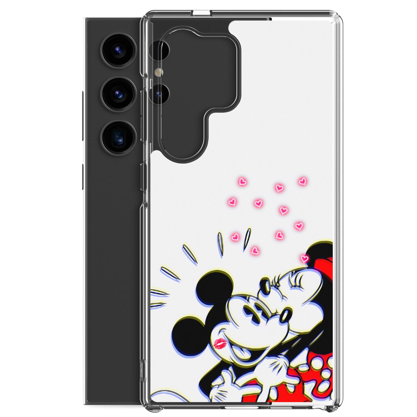 Designer Mickey-Mouse and Minnie-Mouse Samsung® Clear Case | Available for Most Samsung® Models