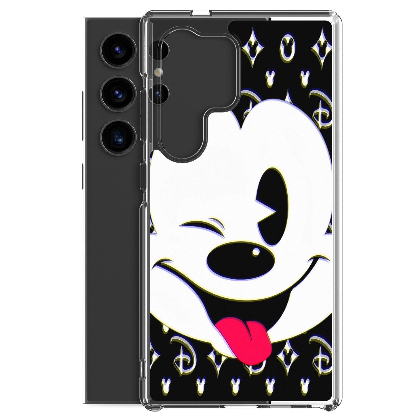 Designer Mickey-Mouse Samsung® Clear Case | Available for Most Samsung® Models