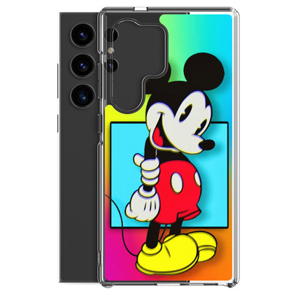 Designer Mickey-Mouse Samsung® Clear Case | Available for Most Samsung® Models