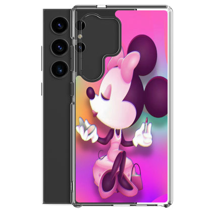 Designer Minnie-Mouse Samsung® Clear Case | Available for Most Samsung® Models