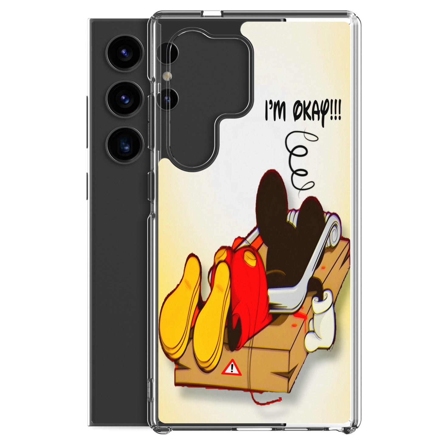 Designer Mickey-Mouse Samsung® Clear Case | Available for Most Samsung® Models