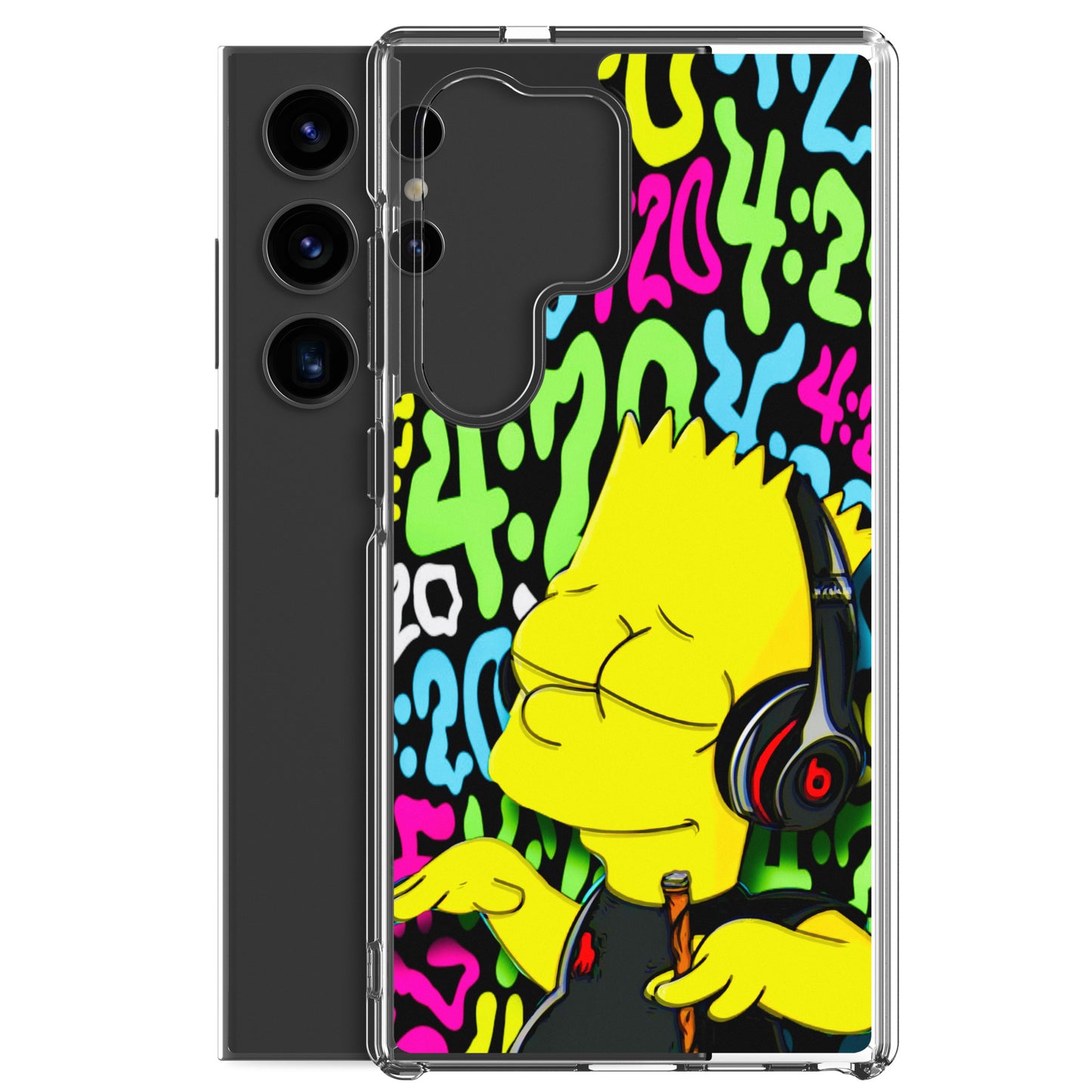 Designer The Simpsons Samsung® Clear Case | Available for Most Samsung® Models