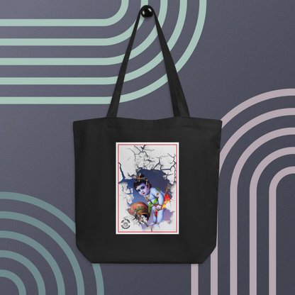 Baby Krishna Eco Tote Bag | Available in Multiple Colors