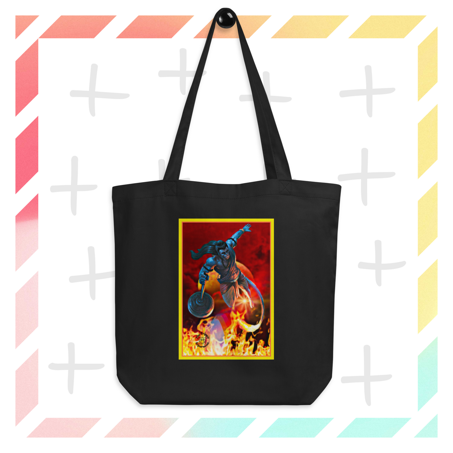 Hanuman Eco Tote Bag | Available in Multiple Colors