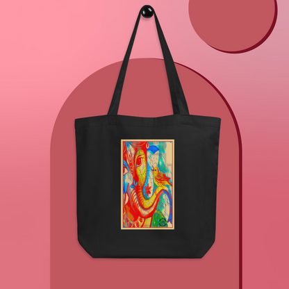 Ganesh Yantra Eco Tote Bag | Available in Multiple Colors