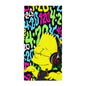 Designer The Simpsons Bath and Beach Sublimation Towel | All-Over Print