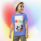 Designer Mickey-Mouse and Minnie-Mouse Toddler Short Sleeve Jersey Tee | Available in Multiple Colors | Design on Front & Back