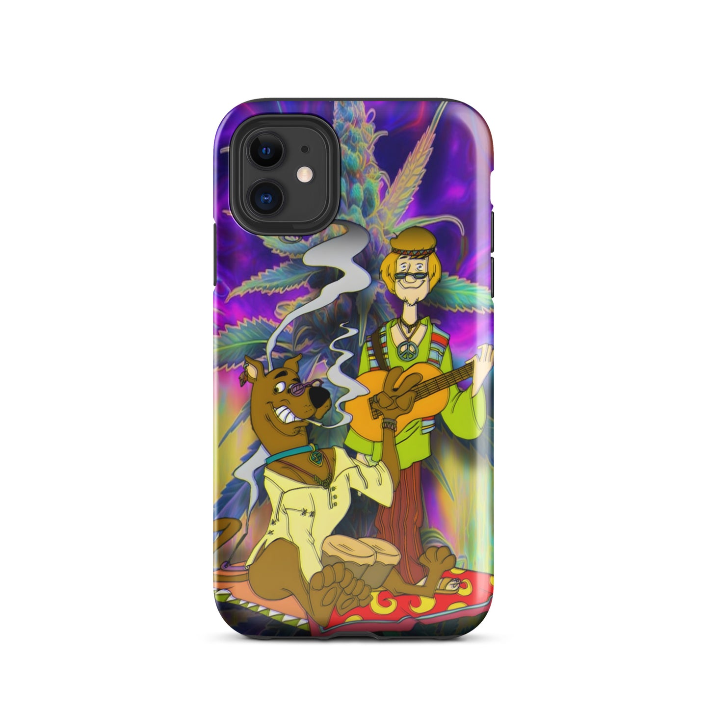 Designer Scooby-Doo and Shaggy iPhone® Tough Case | Available for Most iPhone® Models | Wireless Charging Compatible