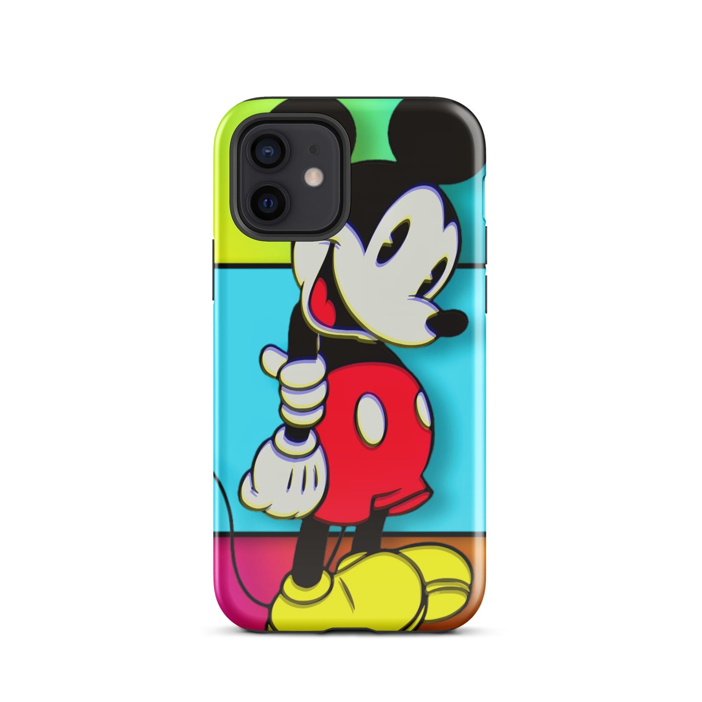 Designer Mickey-Mouse iPhone® Tough Case | Available for Most iPhone® Models | Wireless Charging Compatible