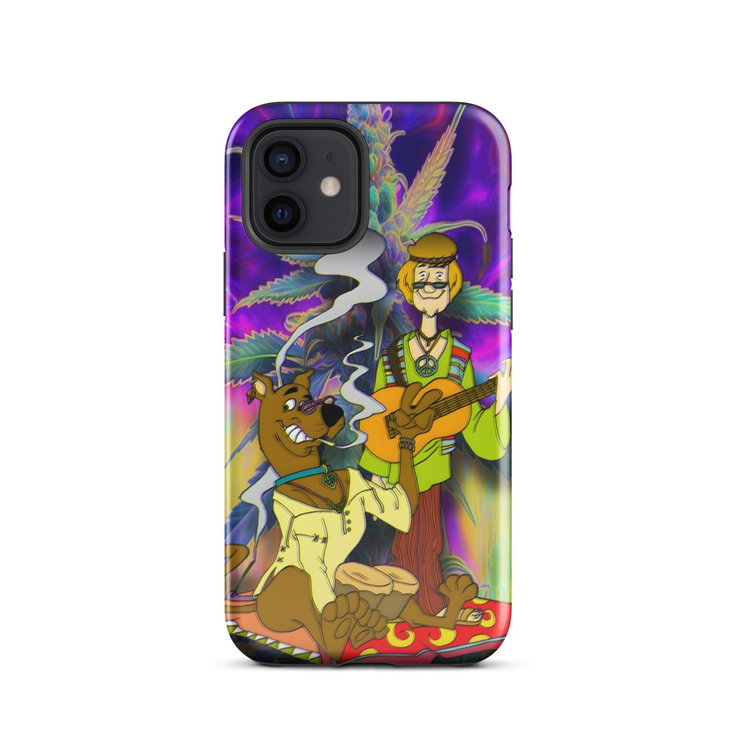 Designer Scooby-Doo and Shaggy iPhone® Tough Case | Available for Most iPhone® Models | Wireless Charging Compatible