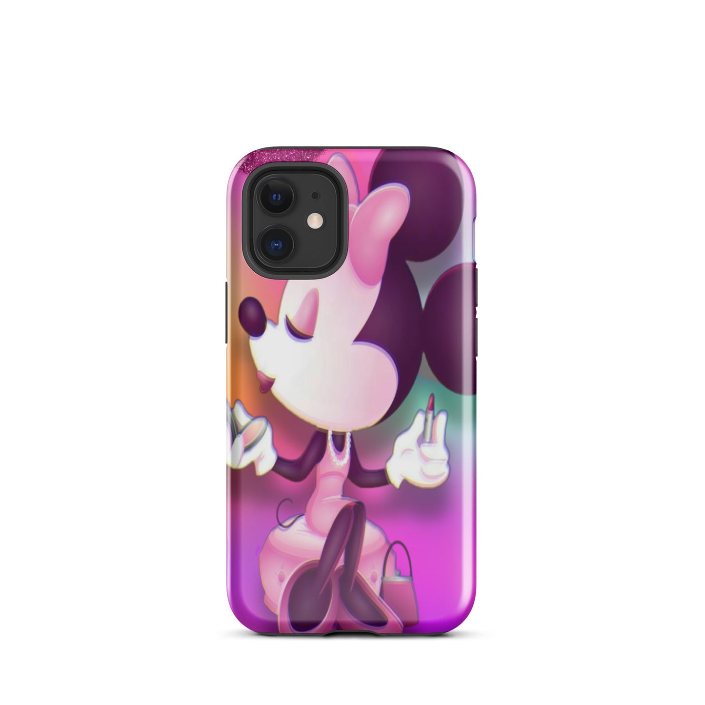 Designer Minnie-Mouse iPhone® Tough Case | Available for Most iPhone® Models | Wireless Charging Compatible