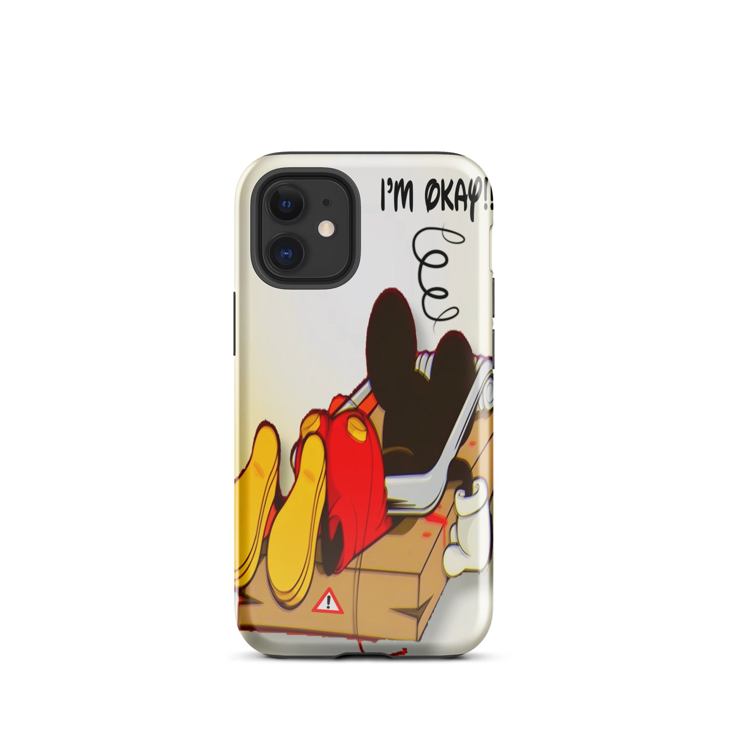 Designer Mickey-Mouse iPhone® Tough Case | Available for Most iPhone® Models | Wireless Charging Compatible