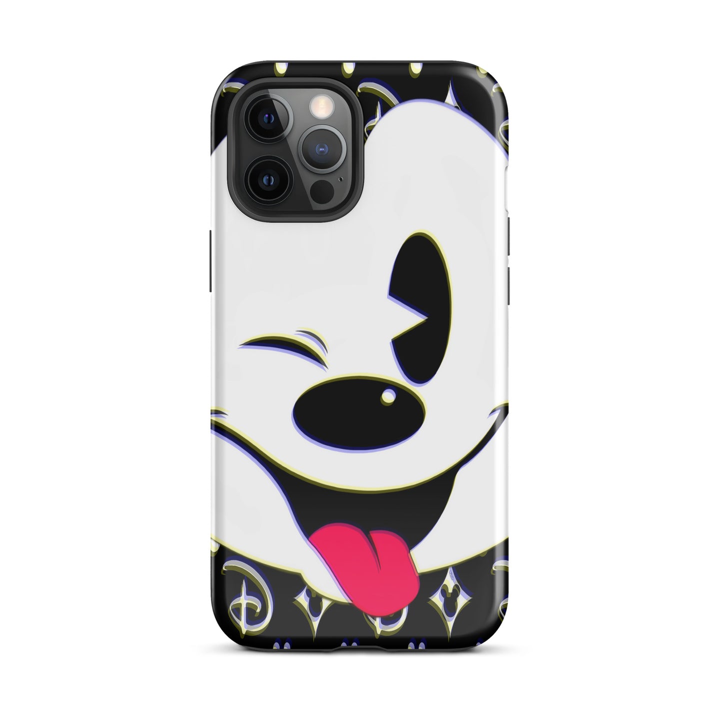 Designer Mickey-Mouse iPhone® Tough Case | Available for Most iPhone® Models | Wireless Charging Compatible