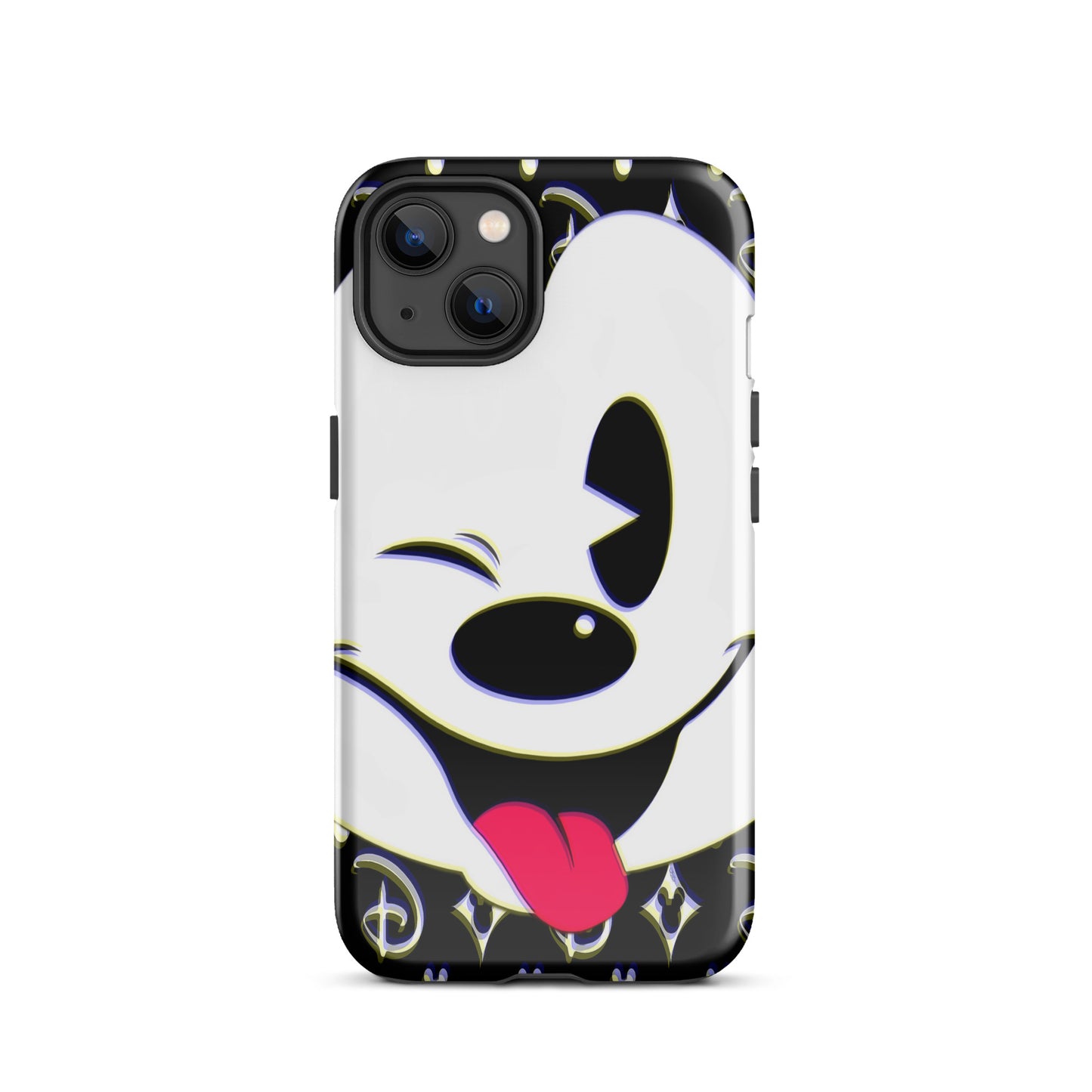 Designer Mickey-Mouse iPhone® Tough Case | Available for Most iPhone® Models | Wireless Charging Compatible