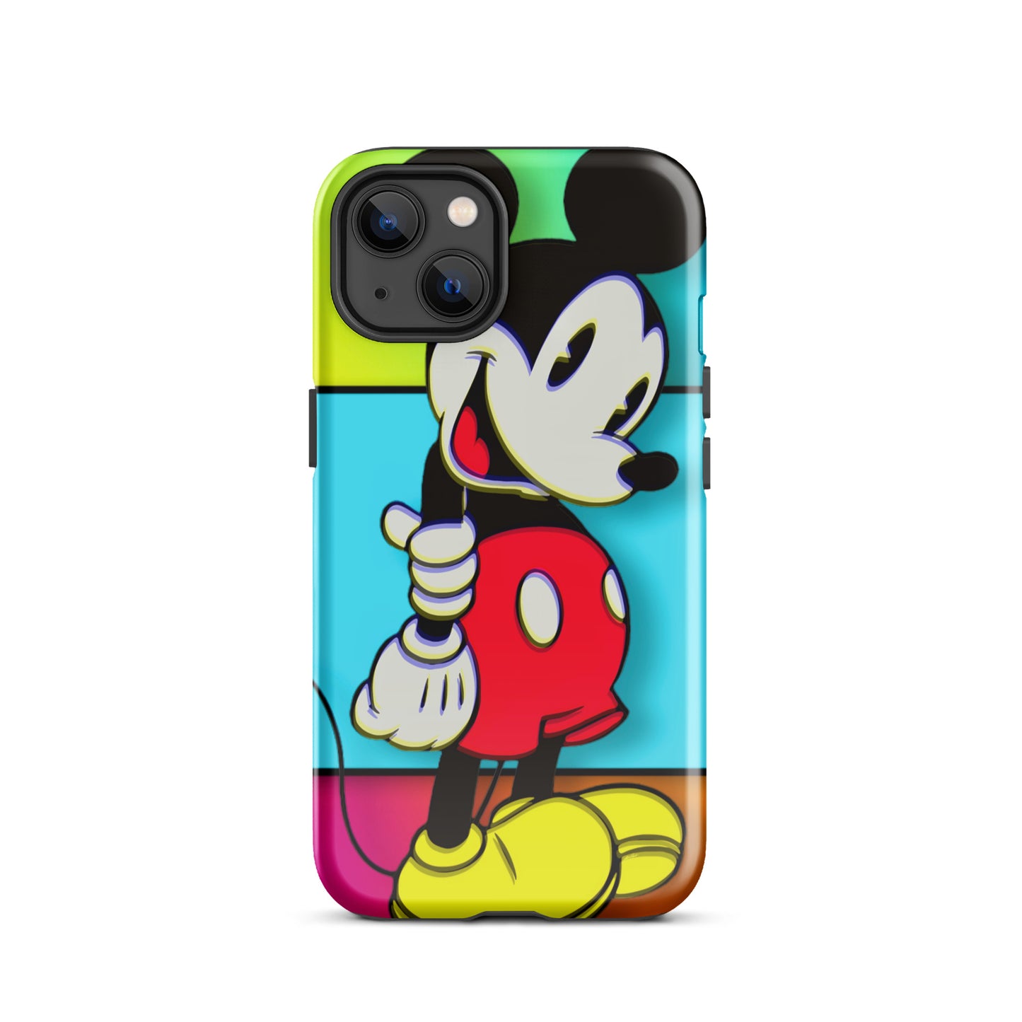 Designer Mickey-Mouse iPhone® Tough Case | Available for Most iPhone® Models | Wireless Charging Compatible