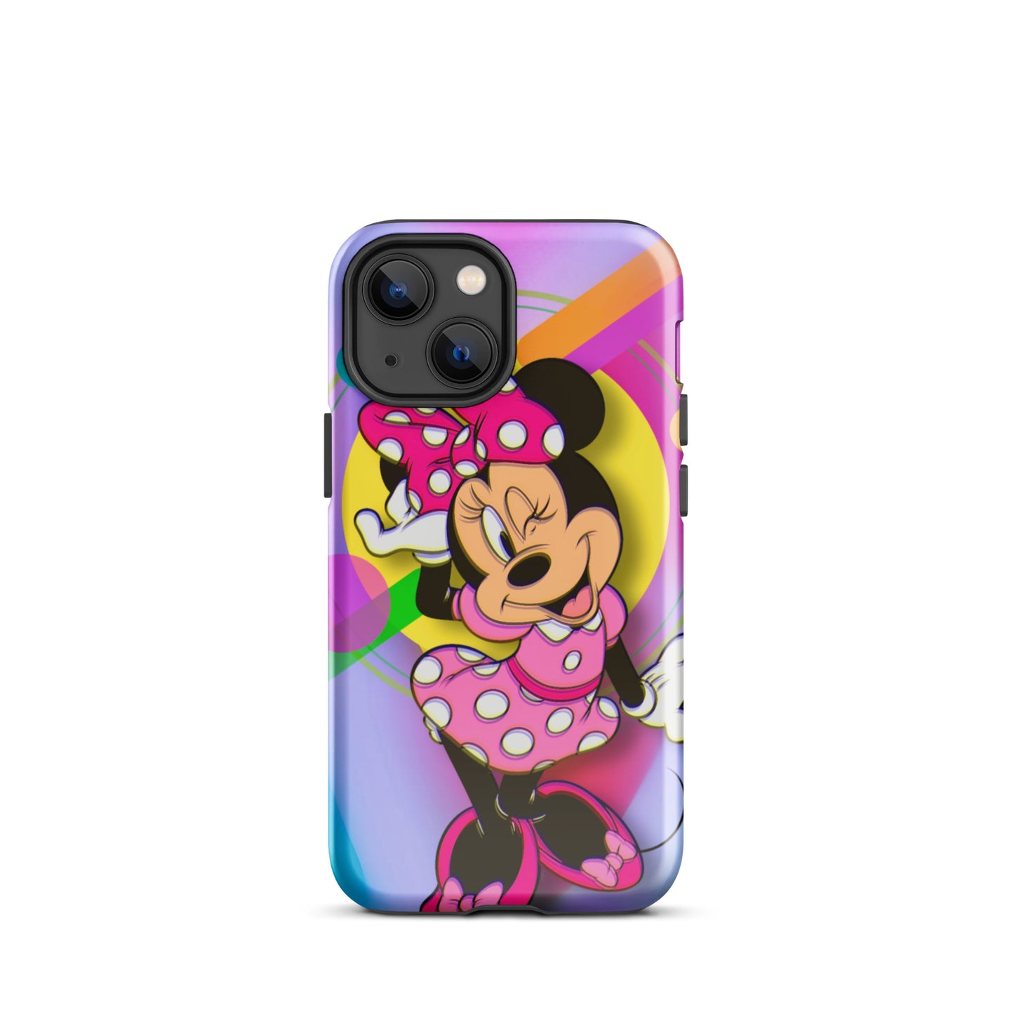 Designer Minnie-Mouse iPhone® Tough Case | Available for Most iPhone® Models | Wireless Charging Compatible