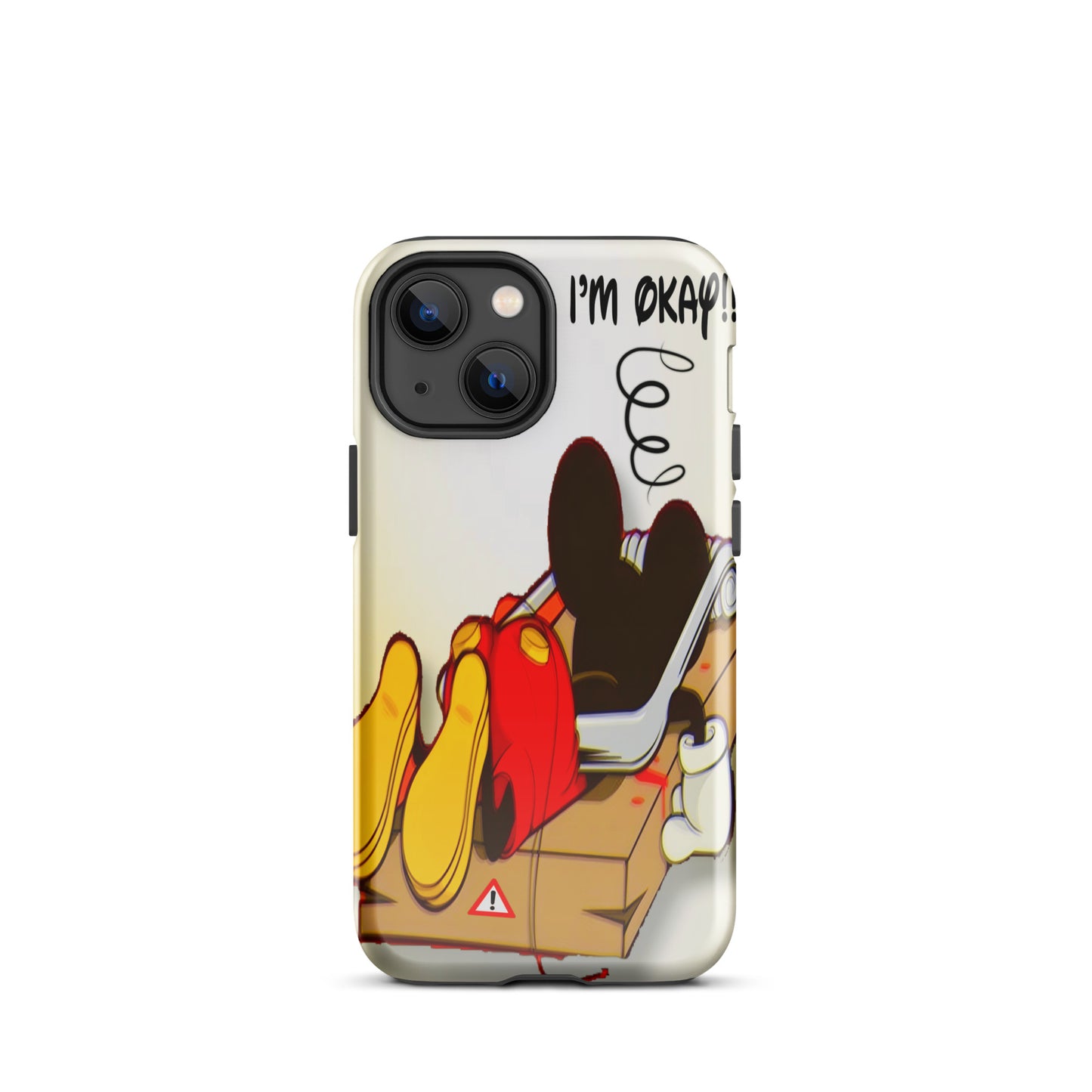 Designer Mickey-Mouse iPhone® Tough Case | Available for Most iPhone® Models | Wireless Charging Compatible