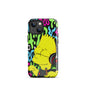 Designer The Simpsons iPhone® Tough Case | Available for Most iPhone® Models | Wireless Charging Compatible