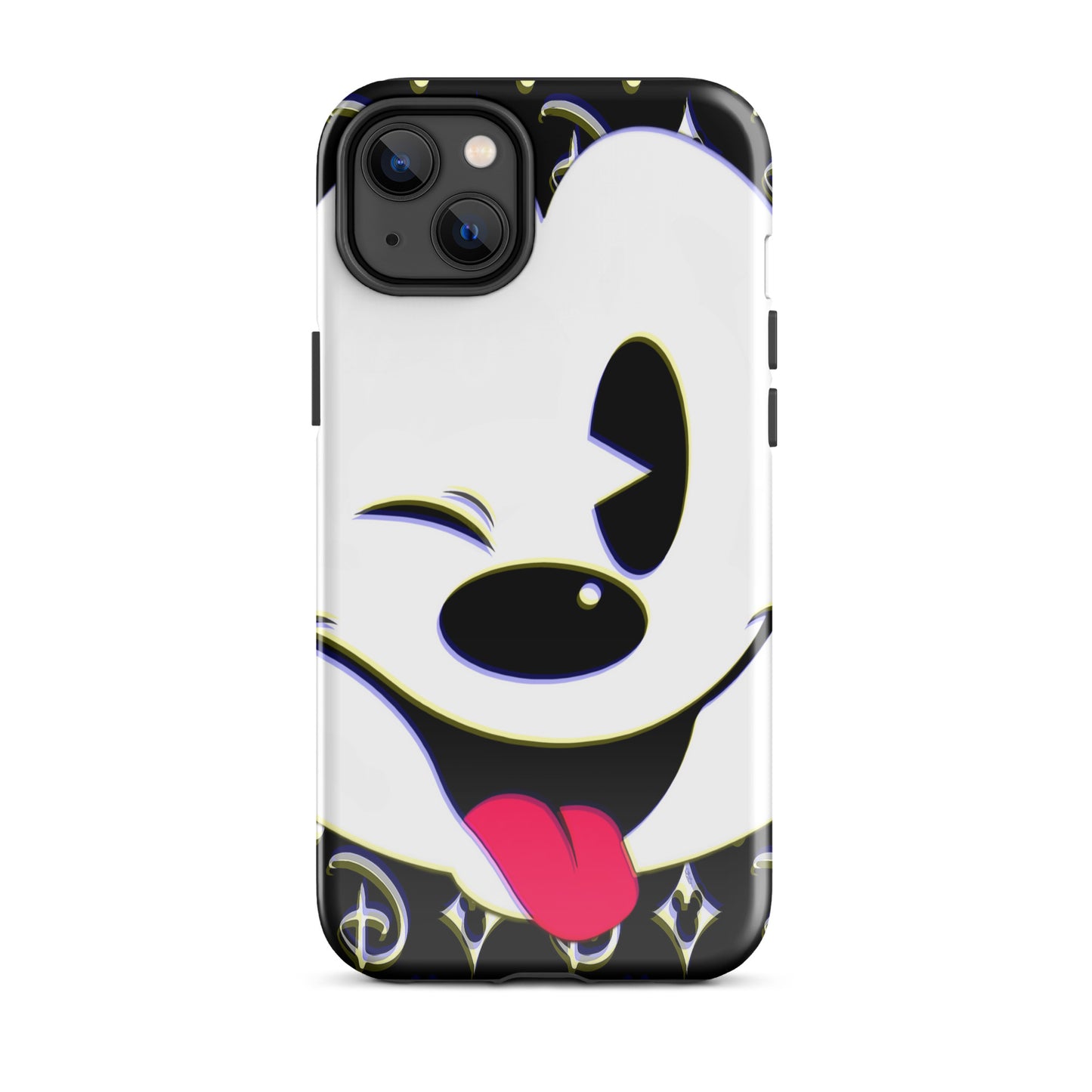 Designer Mickey-Mouse iPhone® Tough Case | Available for Most iPhone® Models | Wireless Charging Compatible