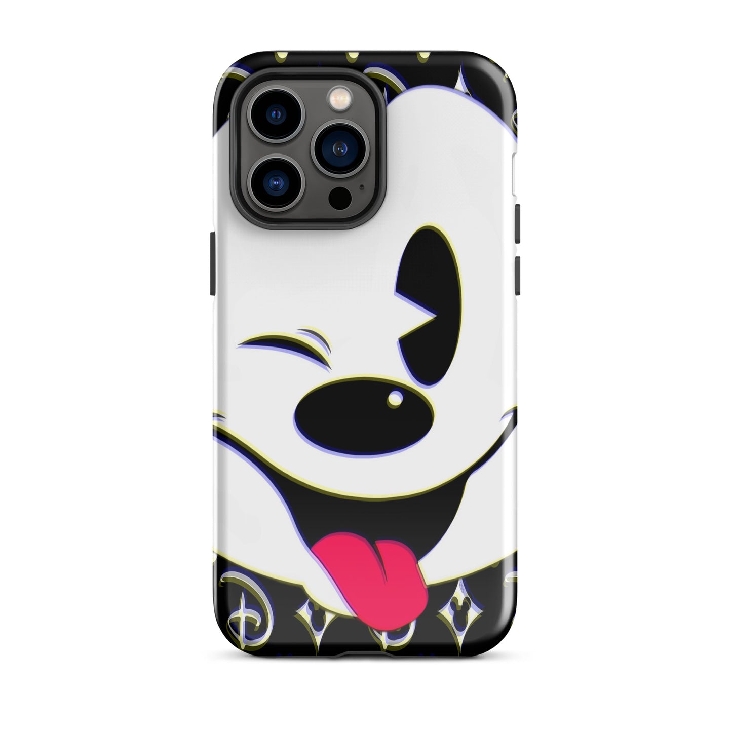 Designer Mickey-Mouse iPhone® Tough Case | Available for Most iPhone® Models | Wireless Charging Compatible