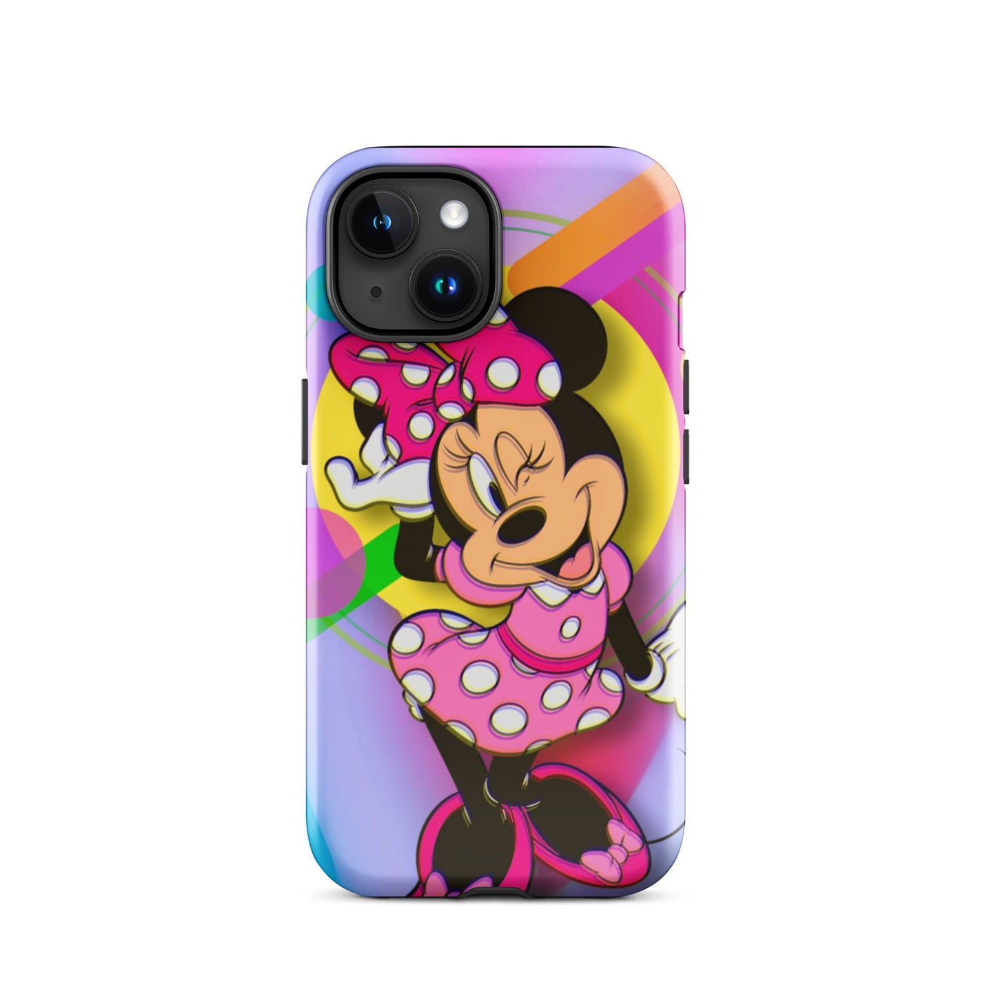 Designer Minnie-Mouse iPhone® Tough Case | Available for Most iPhone® Models | Wireless Charging Compatible