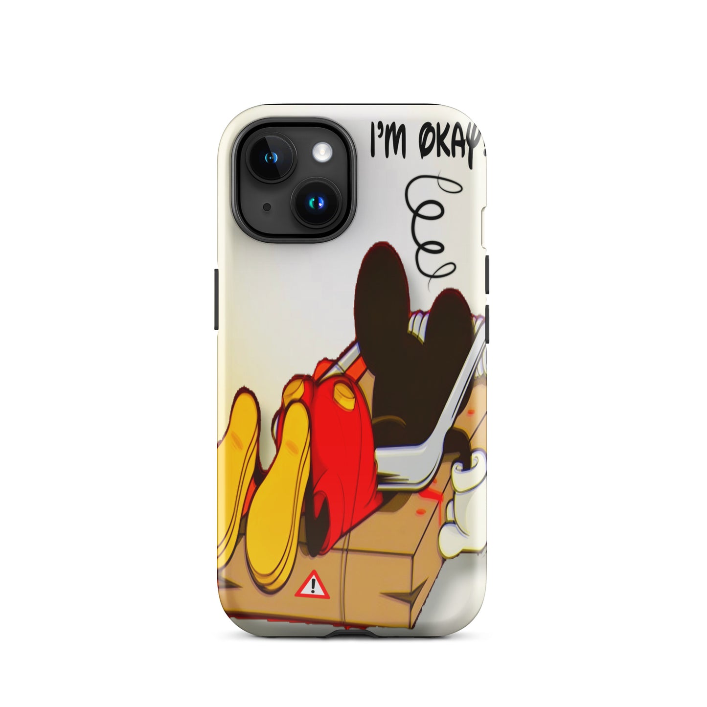 Designer Mickey-Mouse iPhone® Tough Case | Available for Most iPhone® Models | Wireless Charging Compatible