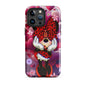 Designer Minnie-Mouse iPhone® Tough Case | Available for Most iPhone® Models | Wireless Charging Compatible