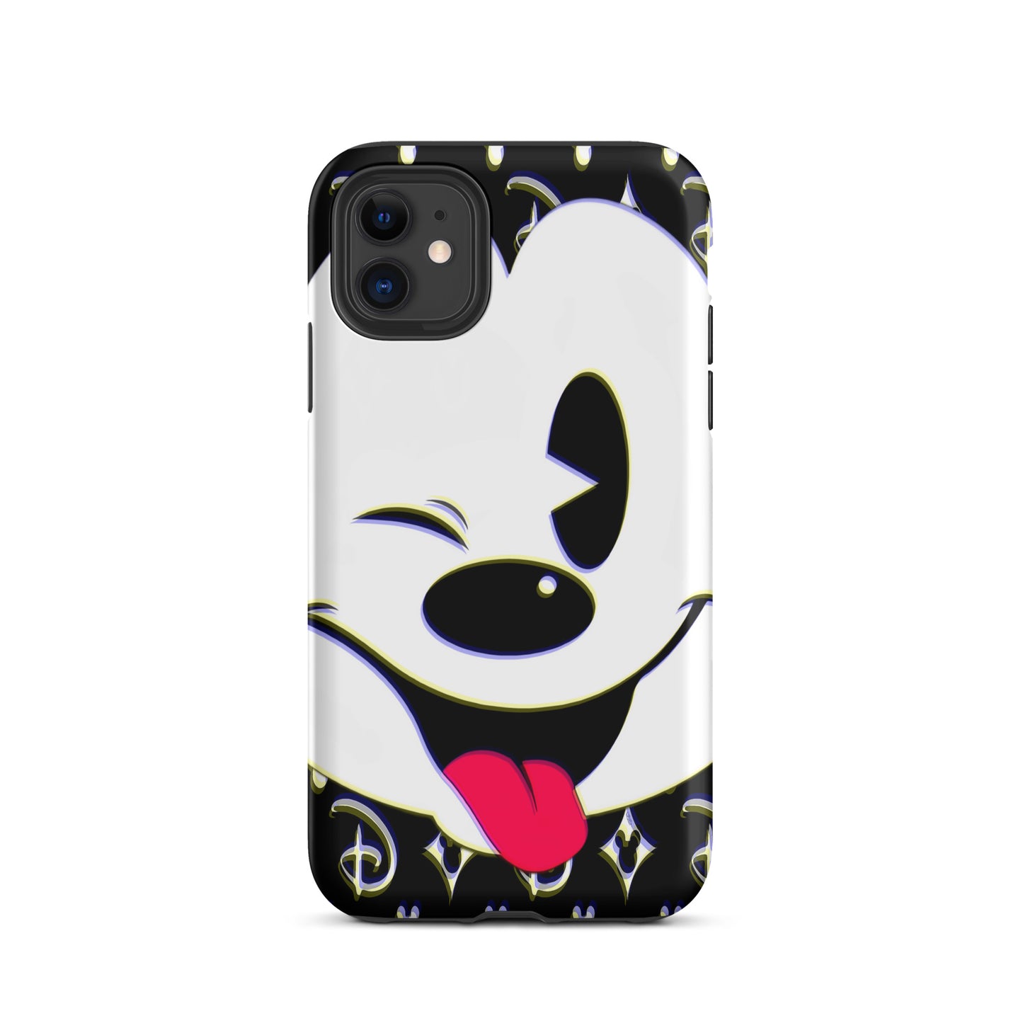 Designer Mickey-Mouse iPhone® Tough Case | Available for Most iPhone® Models | Wireless Charging Compatible