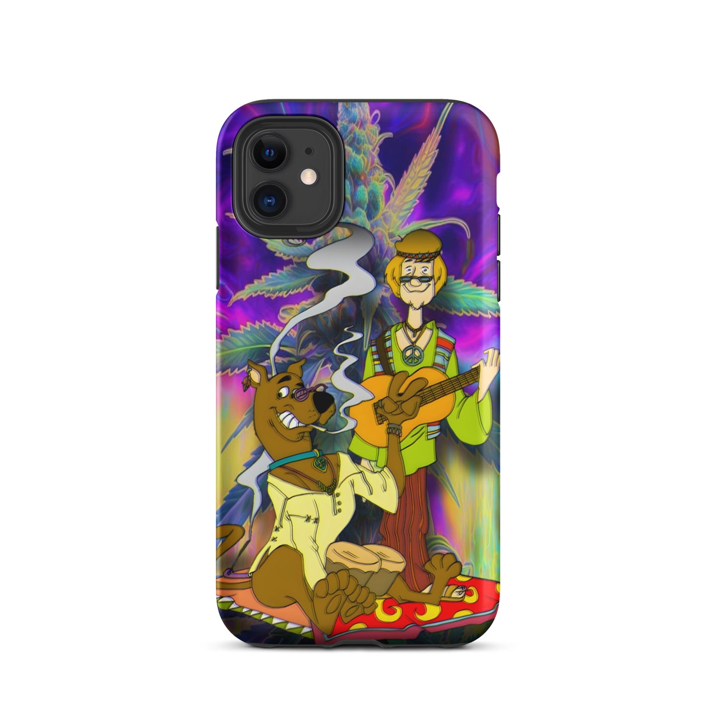 Designer Scooby-Doo and Shaggy iPhone® Tough Case | Available for Most iPhone® Models | Wireless Charging Compatible