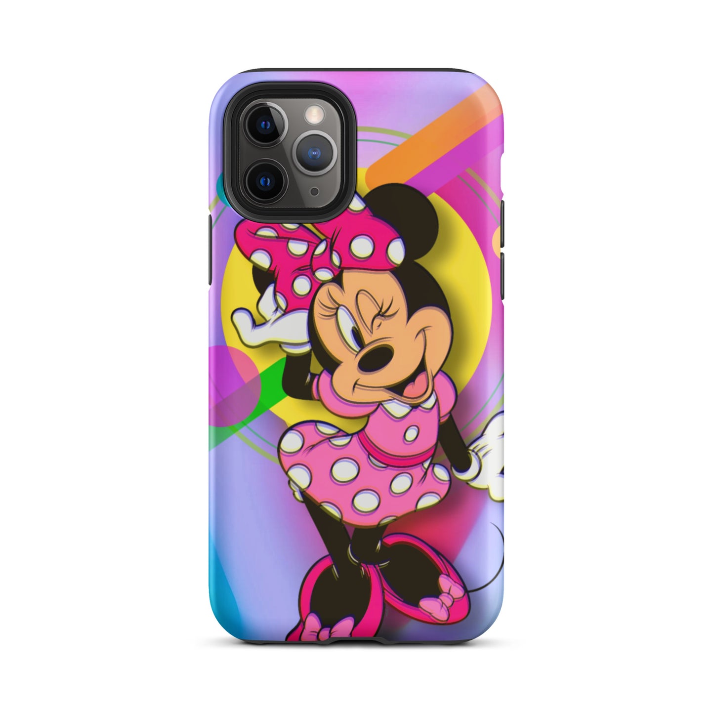 Designer Minnie-Mouse iPhone® Tough Case | Available for Most iPhone® Models | Wireless Charging Compatible