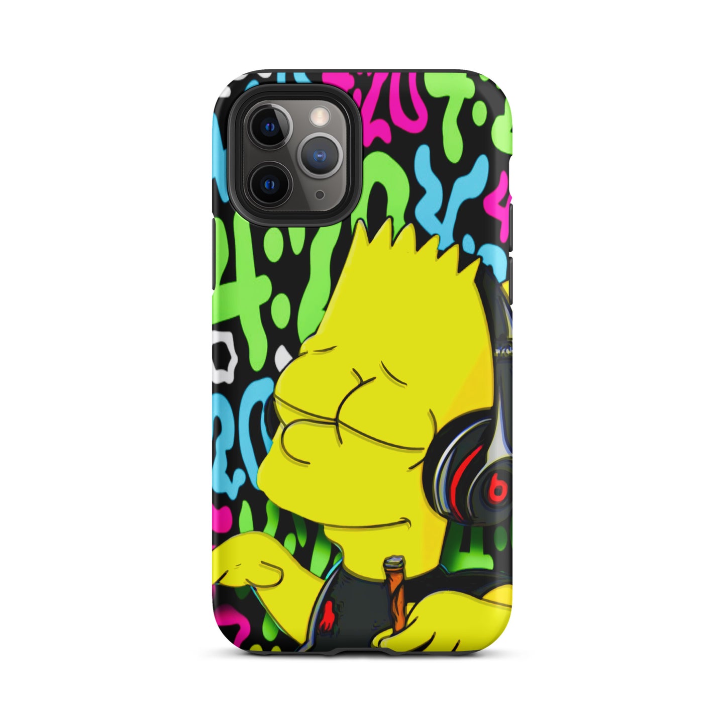 Designer The Simpsons iPhone® Tough Case | Available for Most iPhone® Models | Wireless Charging Compatible