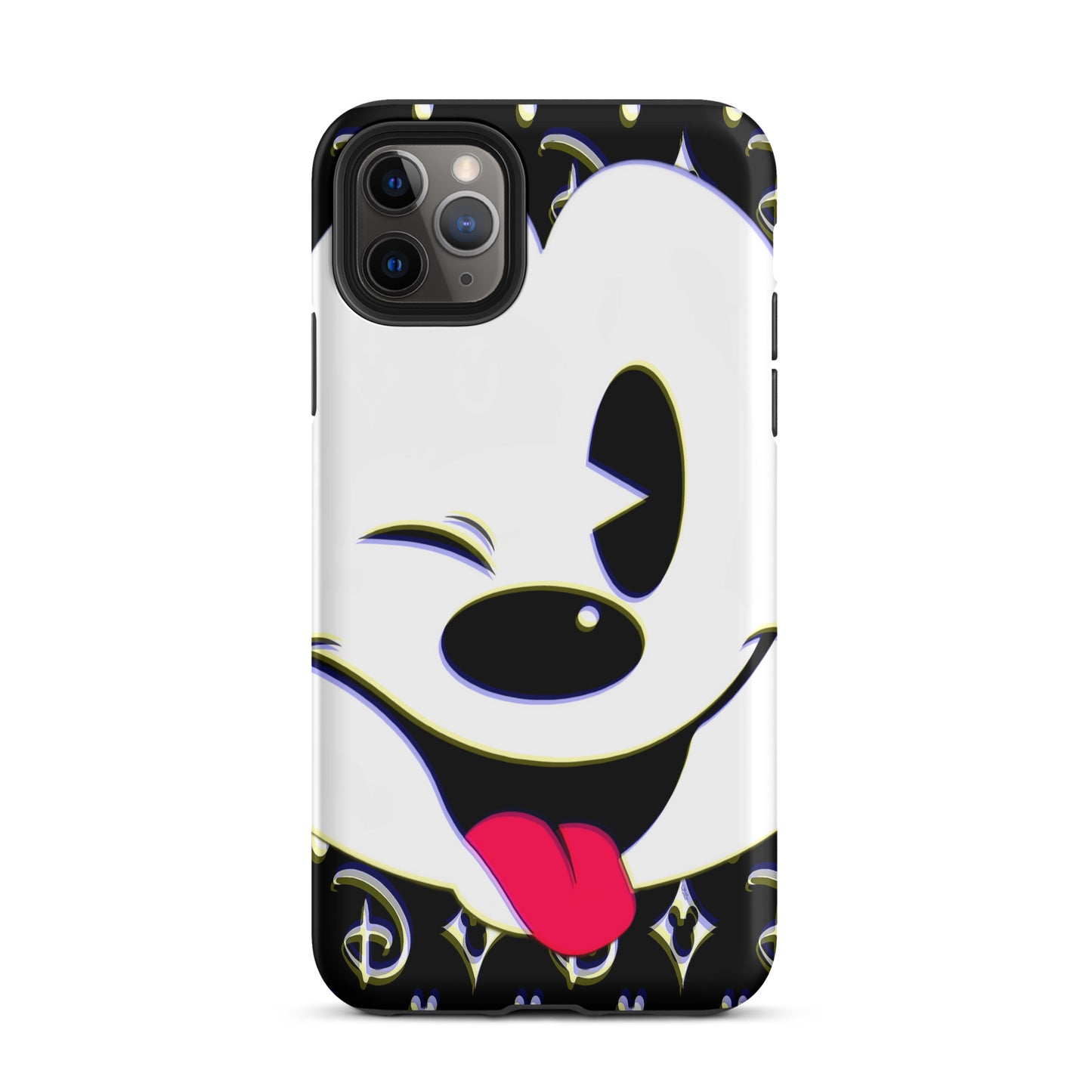 Designer Mickey-Mouse iPhone® Tough Case | Available for Most iPhone® Models | Wireless Charging Compatible