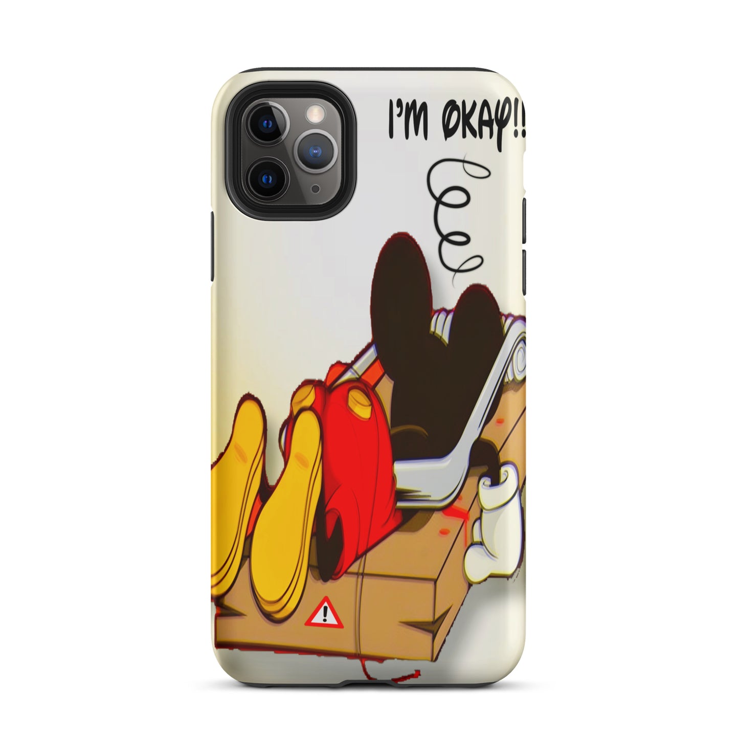 Designer Mickey-Mouse iPhone® Tough Case | Available for Most iPhone® Models | Wireless Charging Compatible