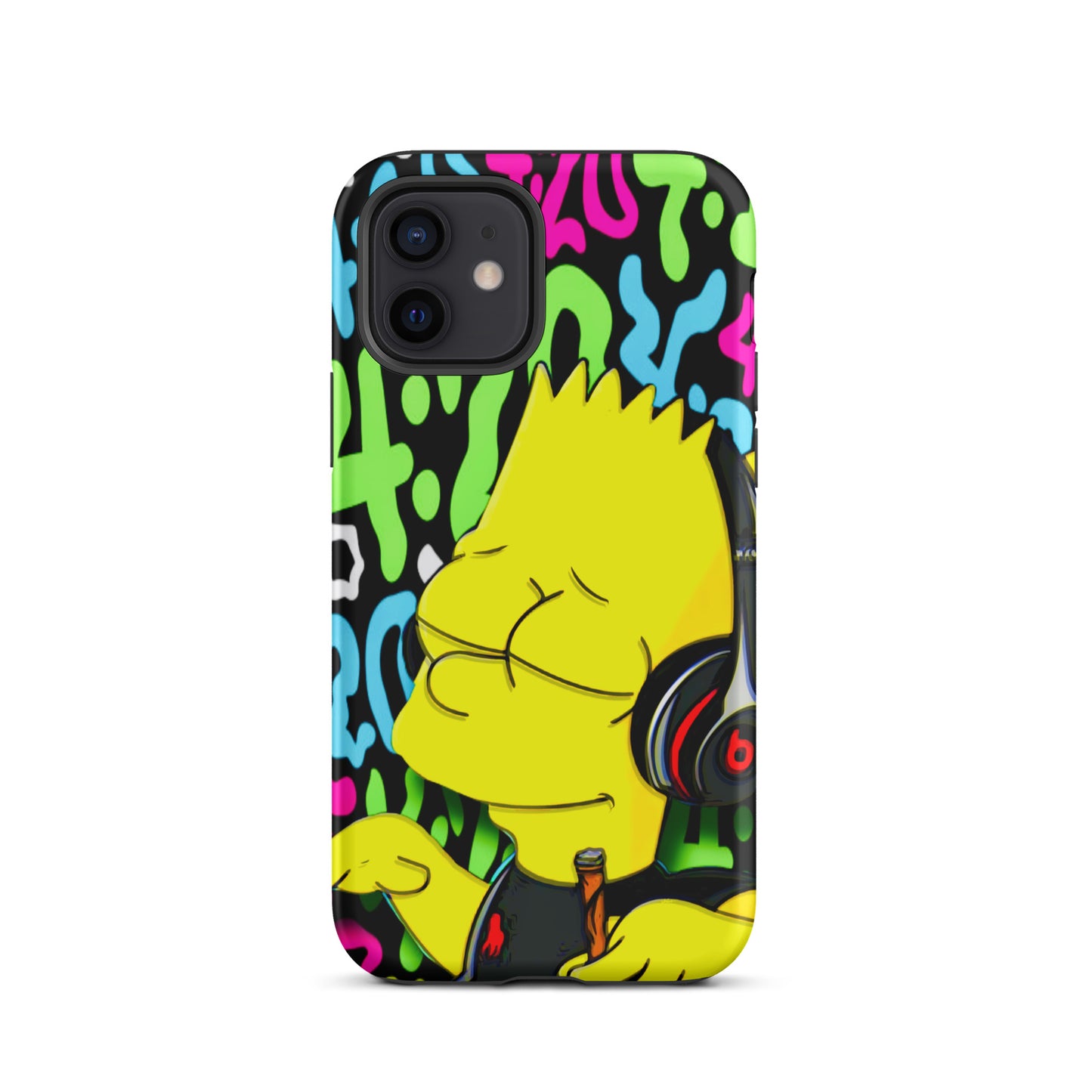 Designer The Simpsons iPhone® Tough Case | Available for Most iPhone® Models | Wireless Charging Compatible