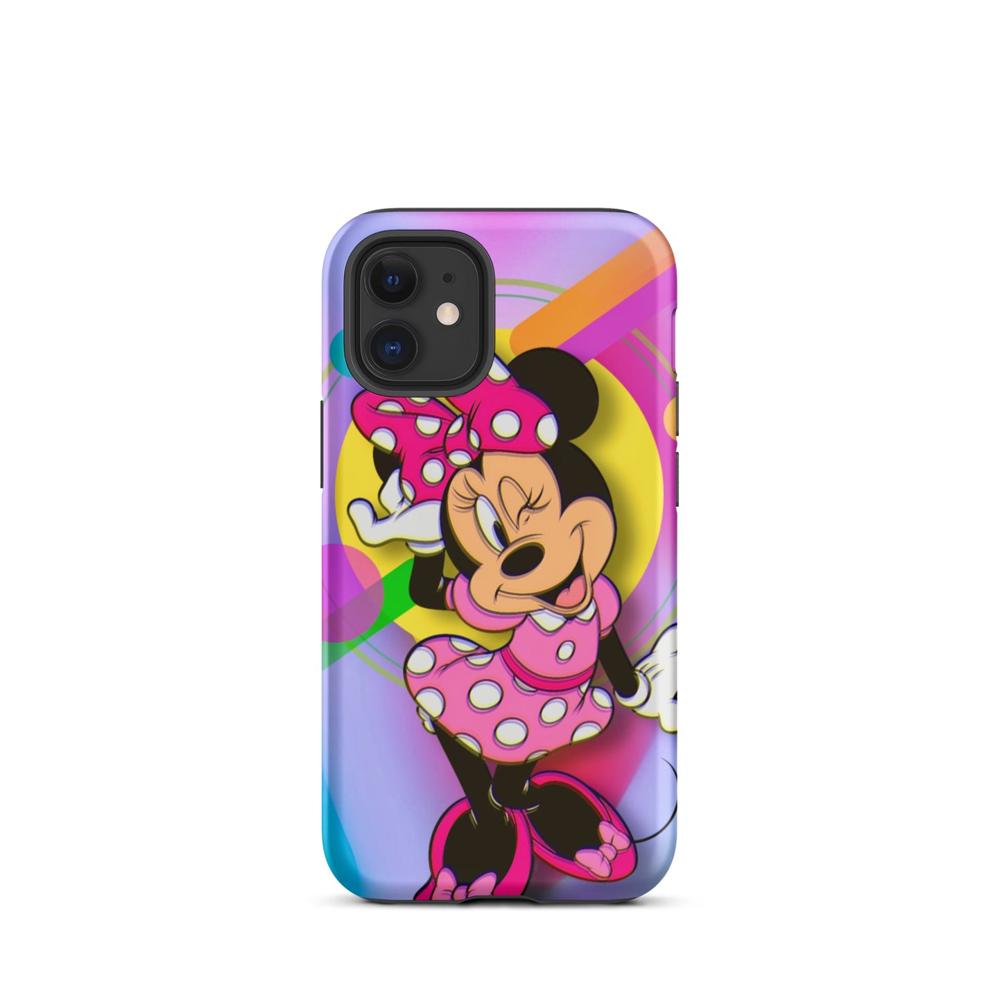 Designer Minnie-Mouse iPhone® Tough Case | Available for Most iPhone® Models | Wireless Charging Compatible