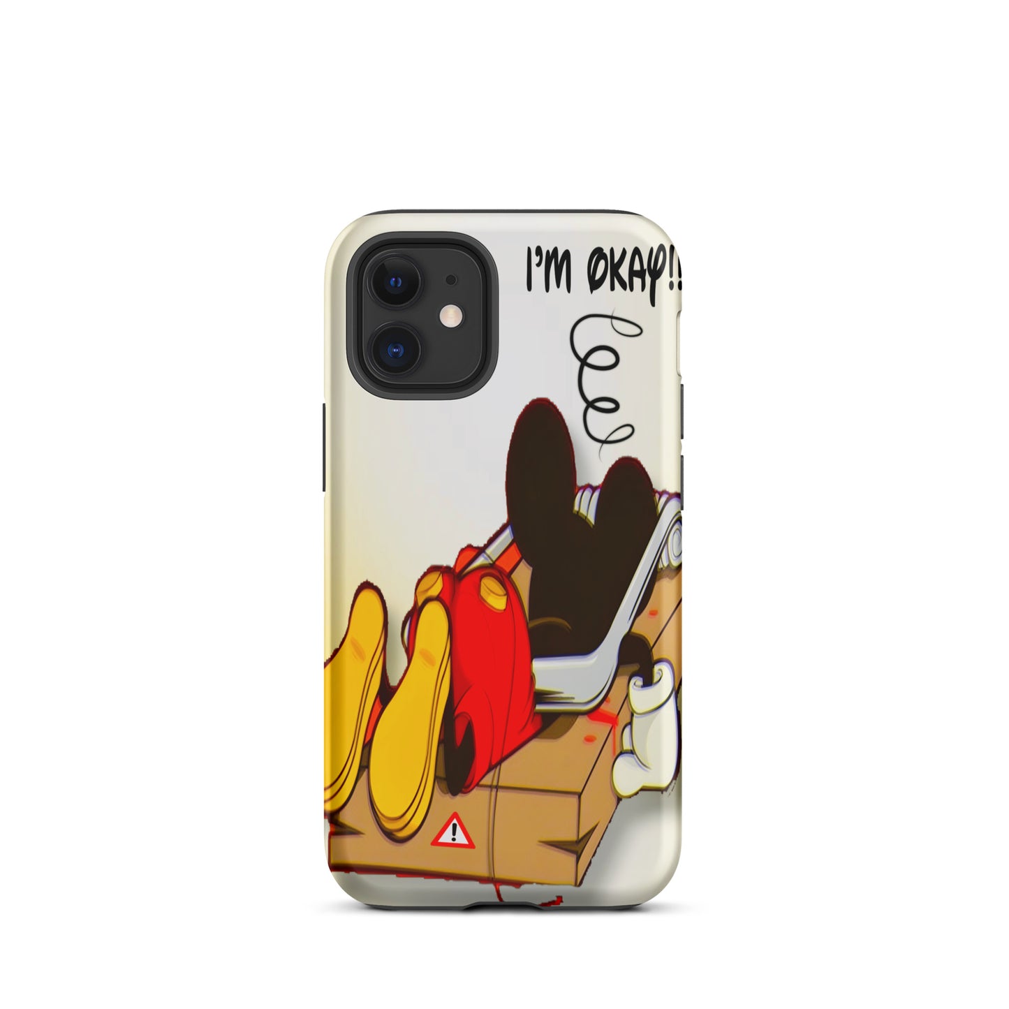 Designer Mickey-Mouse iPhone® Tough Case | Available for Most iPhone® Models | Wireless Charging Compatible