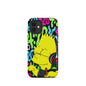 Designer The Simpsons iPhone® Tough Case | Available for Most iPhone® Models | Wireless Charging Compatible